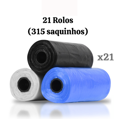 315 Saquinhos Higiênicos para Gatos