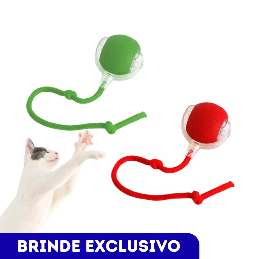 Brinquedo Bola de Caça Eletrônica para Gatos