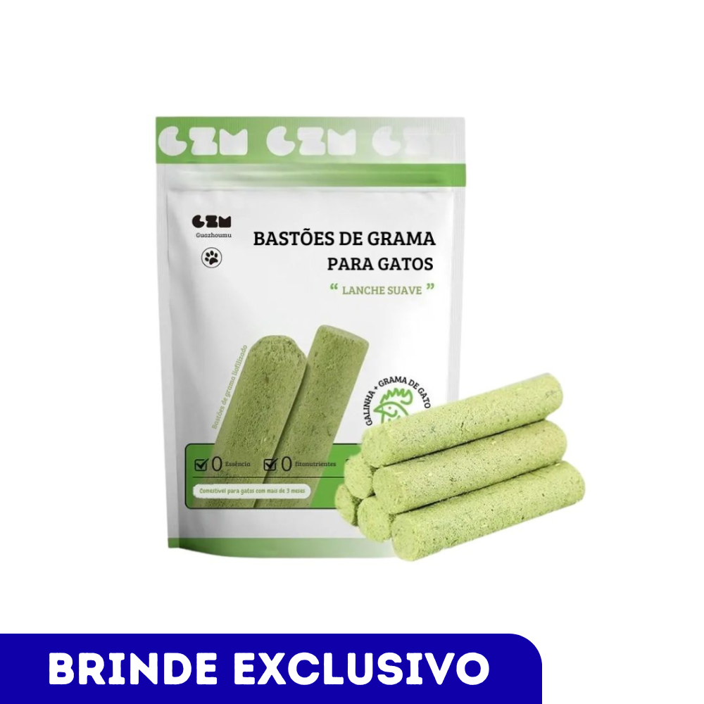 Bastões de Grama Comestíveis para Gatos