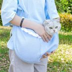 Bolsa com Alça Lateral para Transporte de Gatos