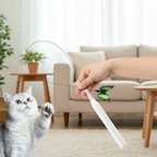 Brinquedo Bastão Elétrico com Borboleta para Gatos