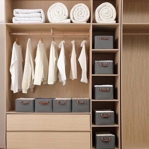 Caixa De Armazenamento para Roupas - Grade para Íntimas e Calças