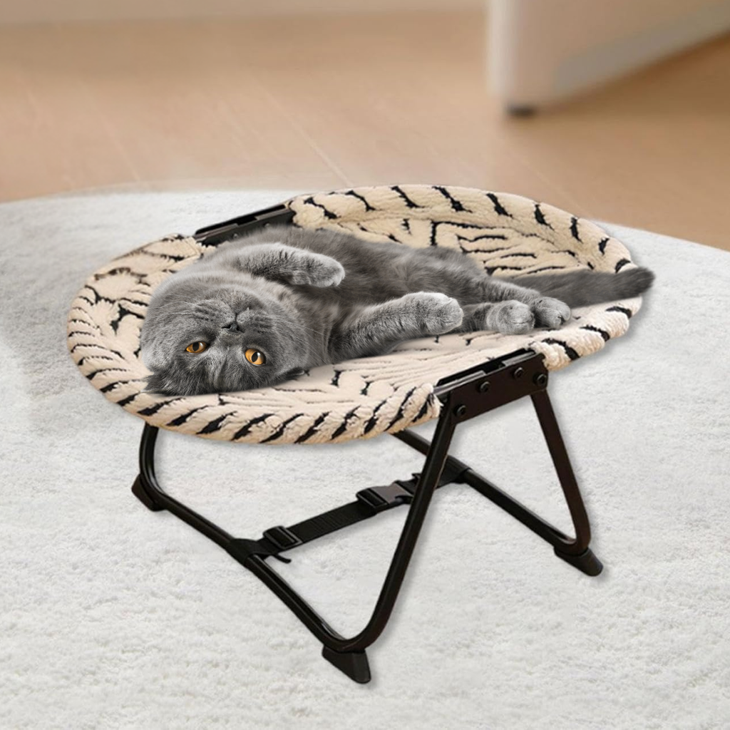 Cama Oasis Elevada e Dobrável para Gatos