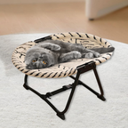 Cama Oasis Elevada e Dobrável para Gatos