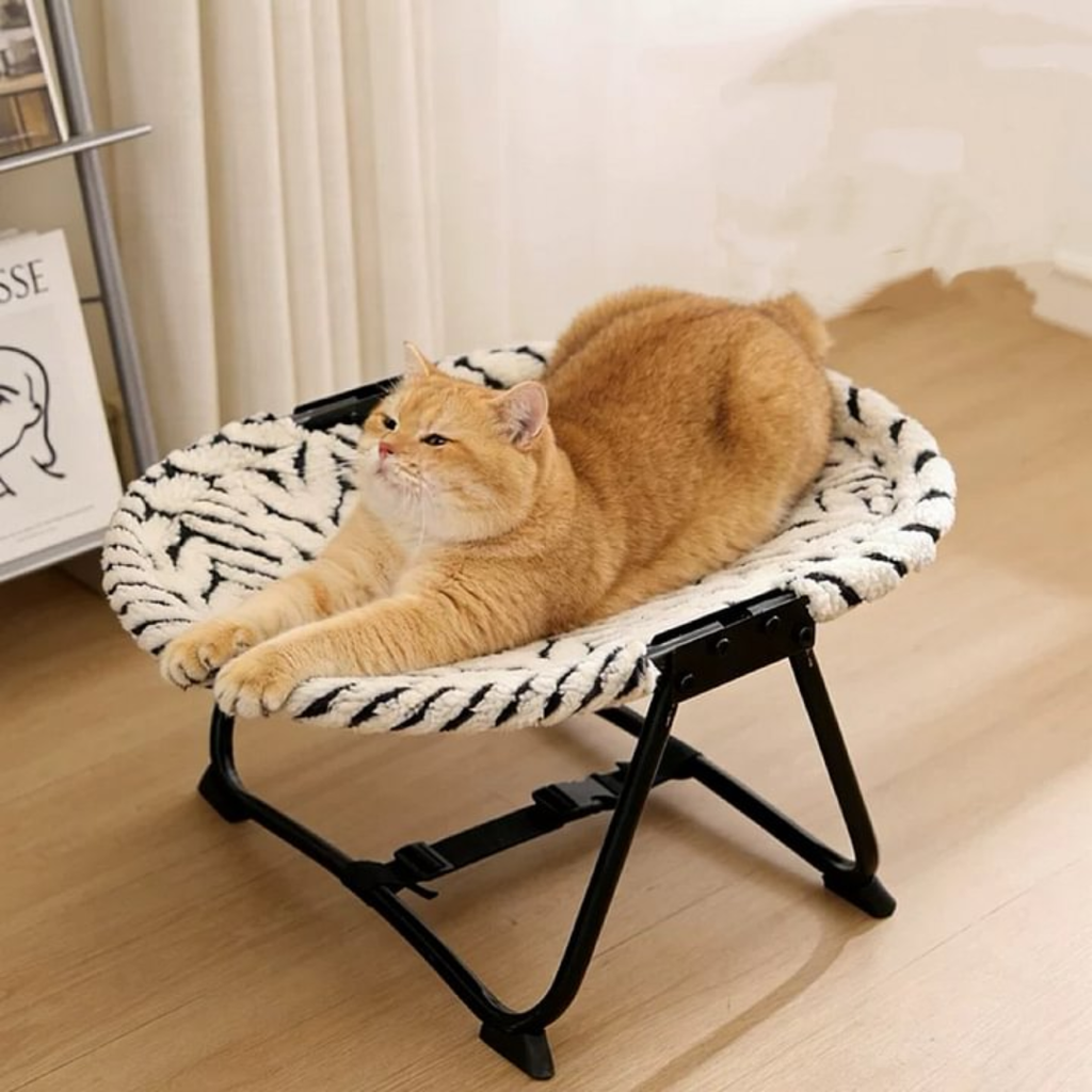 Cama Oasis Elevada e Dobrável para Gatos