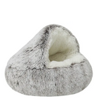 Cama Peludinha de Inverno para Gatos