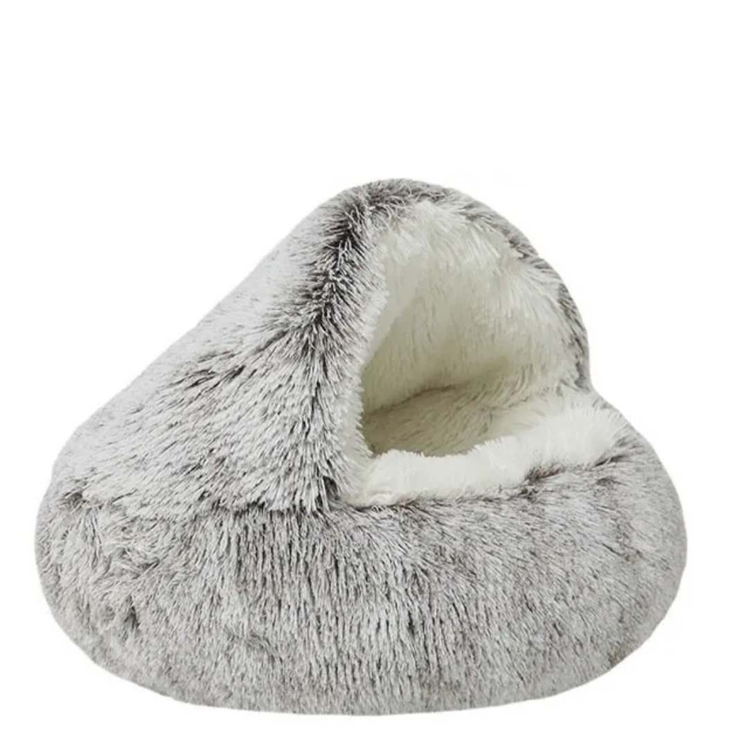 Cama Peludinha de Inverno para Gatos
