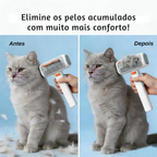 Escova com Botão para Remoção de Pelos