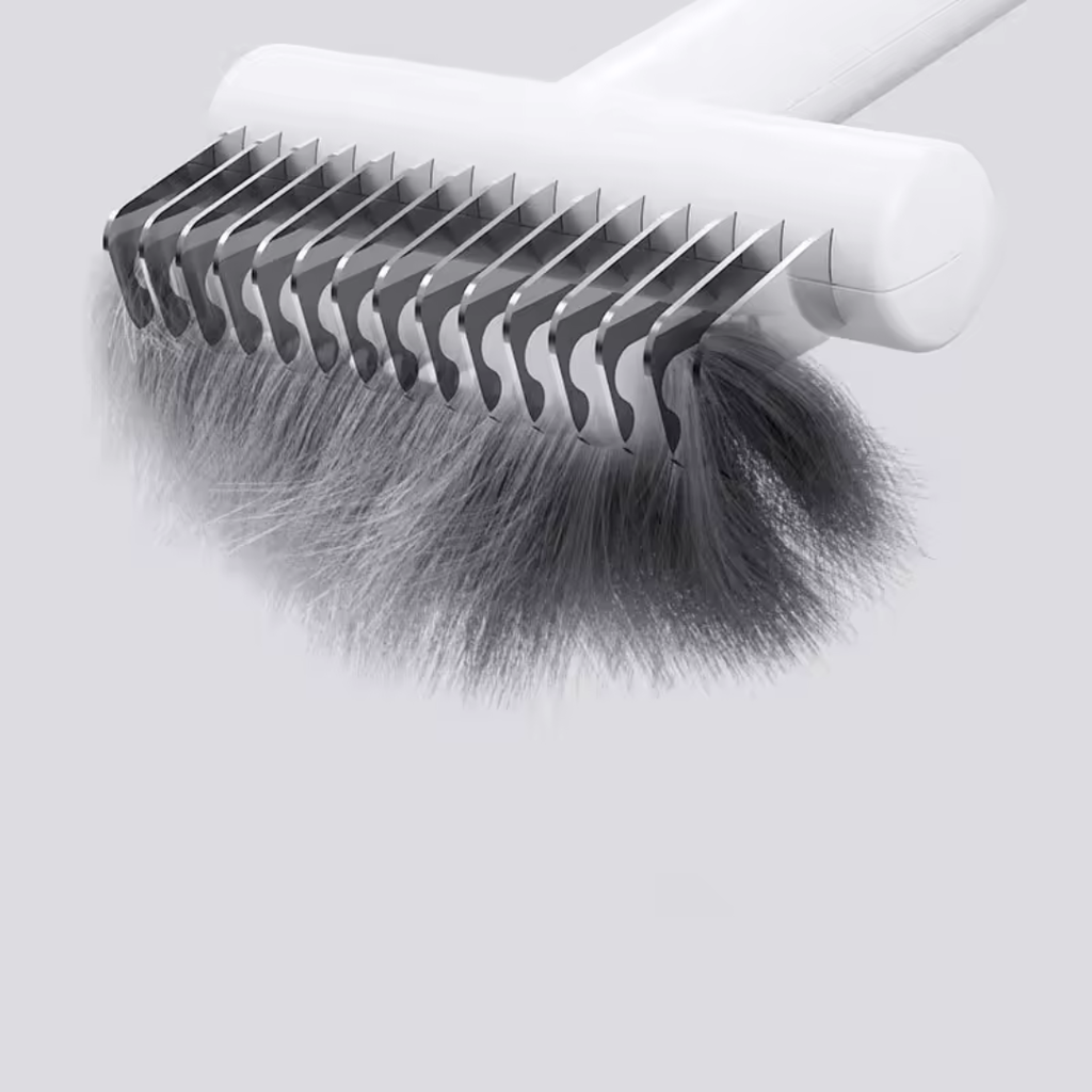 Escova de Aço Removedora de Pelos de Gatos