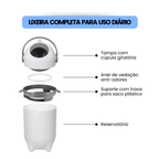 Lixeira Antiodor para Descarte de Sujeiras