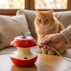 Brinquedo Maçã Elétrica Interativa para Gatos