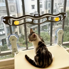 Brinquedo Pista de Bolinhas com Ventosas para Gatos