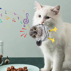 Brinquedo Pássaro Elétrico Recarregável para Gatos