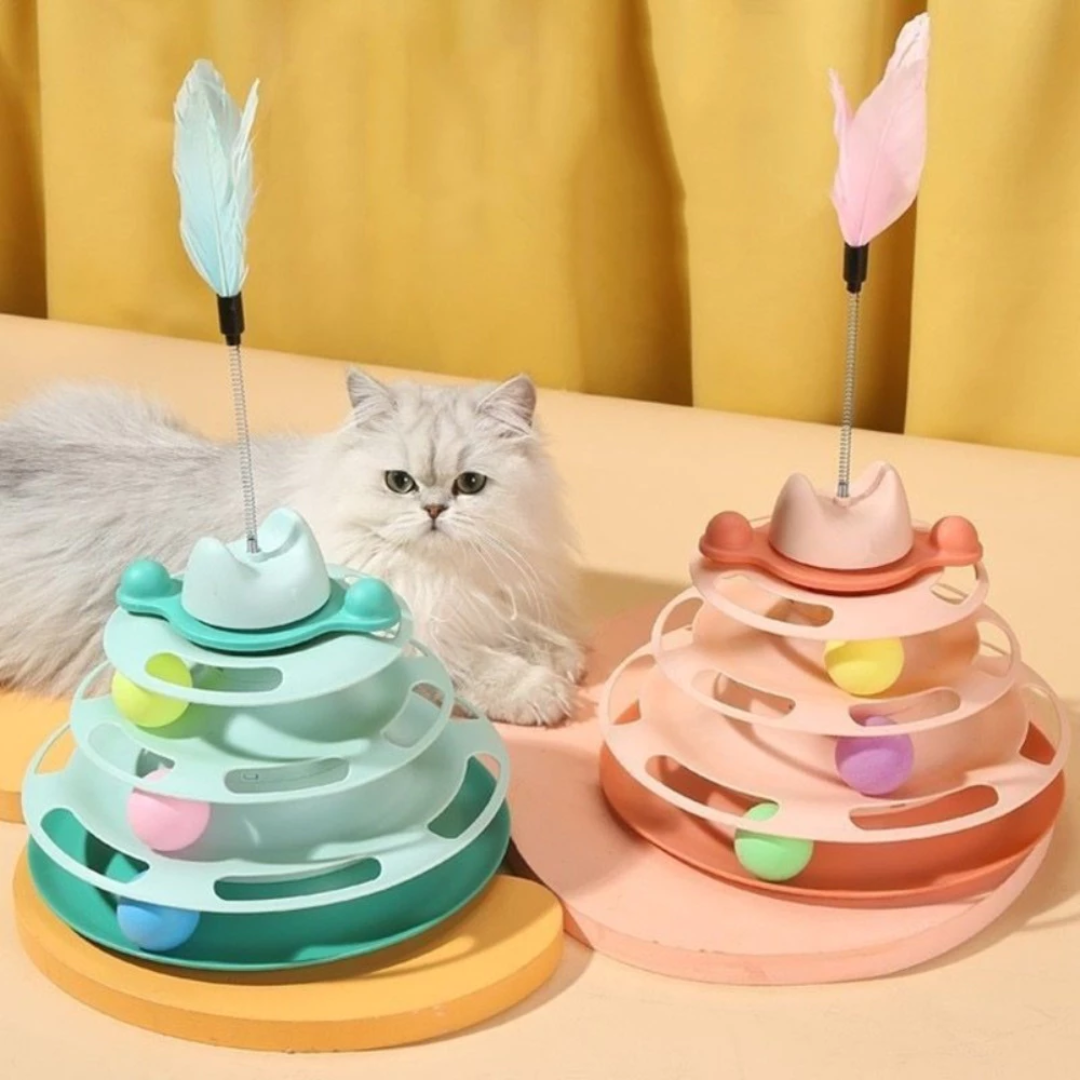 Brinquedo Plataforma Interativa para Gatos