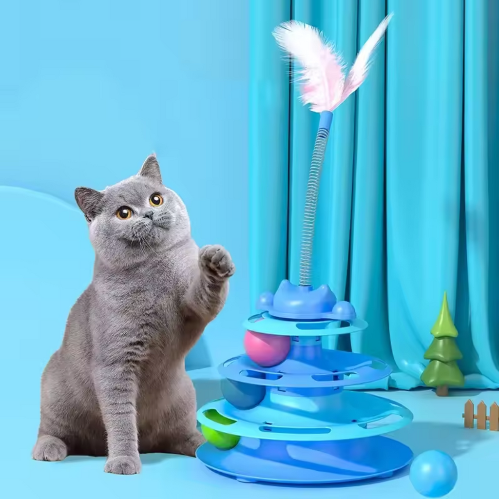 Brinquedo Plataforma Interativa para Gatos