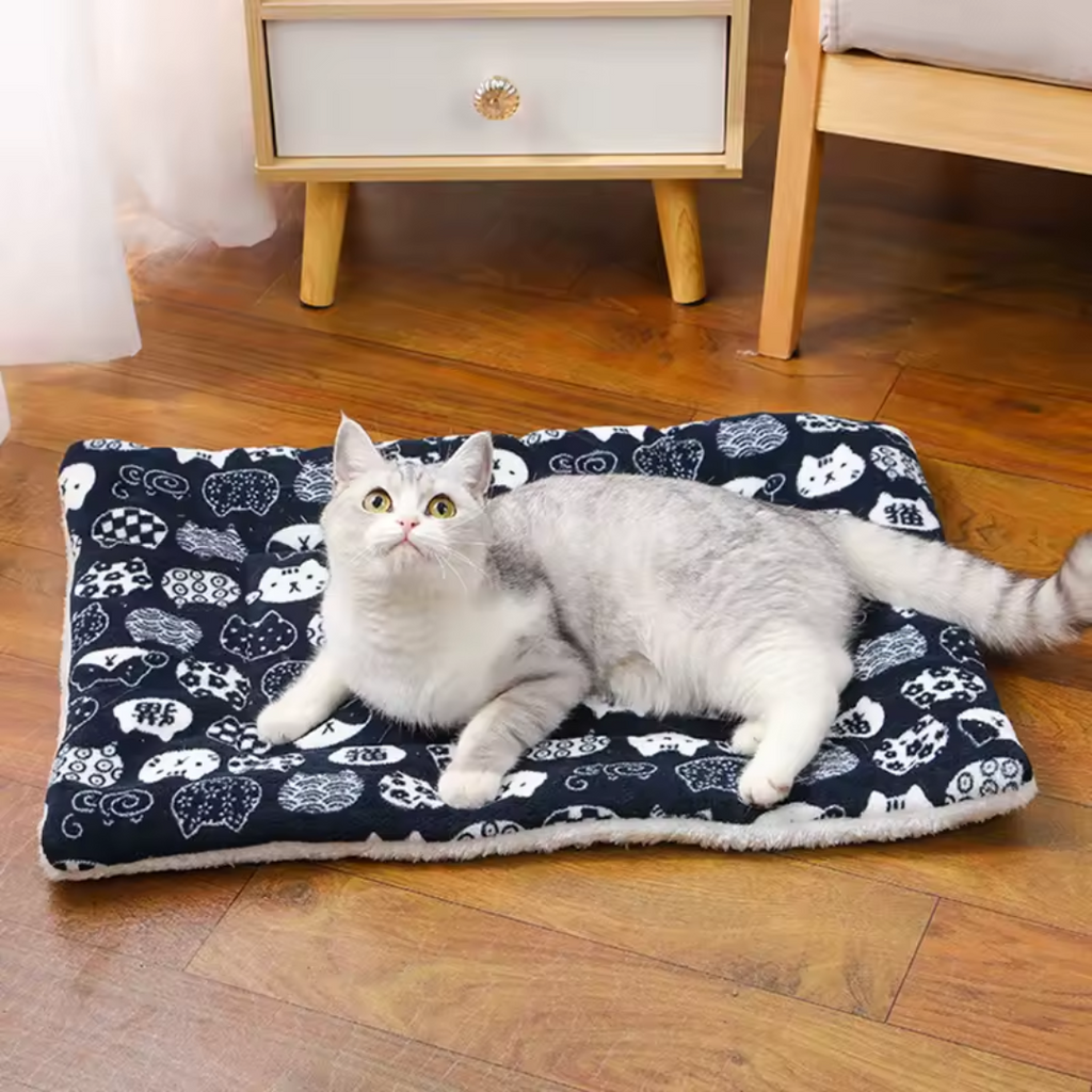 Tapete Quentinho de Pelúcia para Gatos