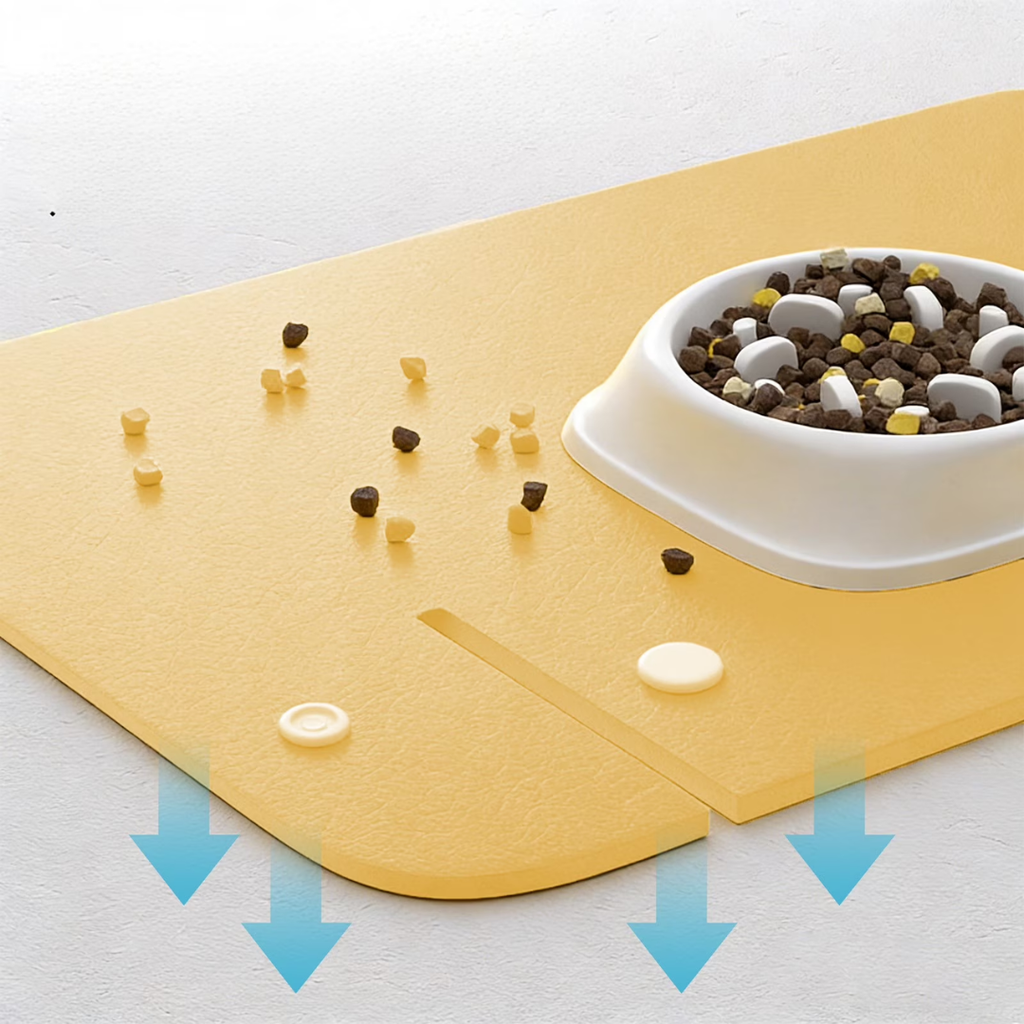 Base Antisujeira de Couro para Gatos