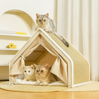 Tenda Aconchegante de Sisal para Gatos